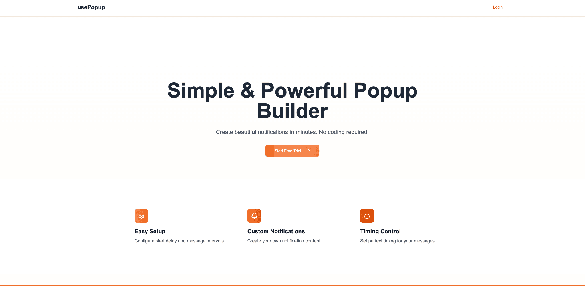 UsePopup Screenshot 1