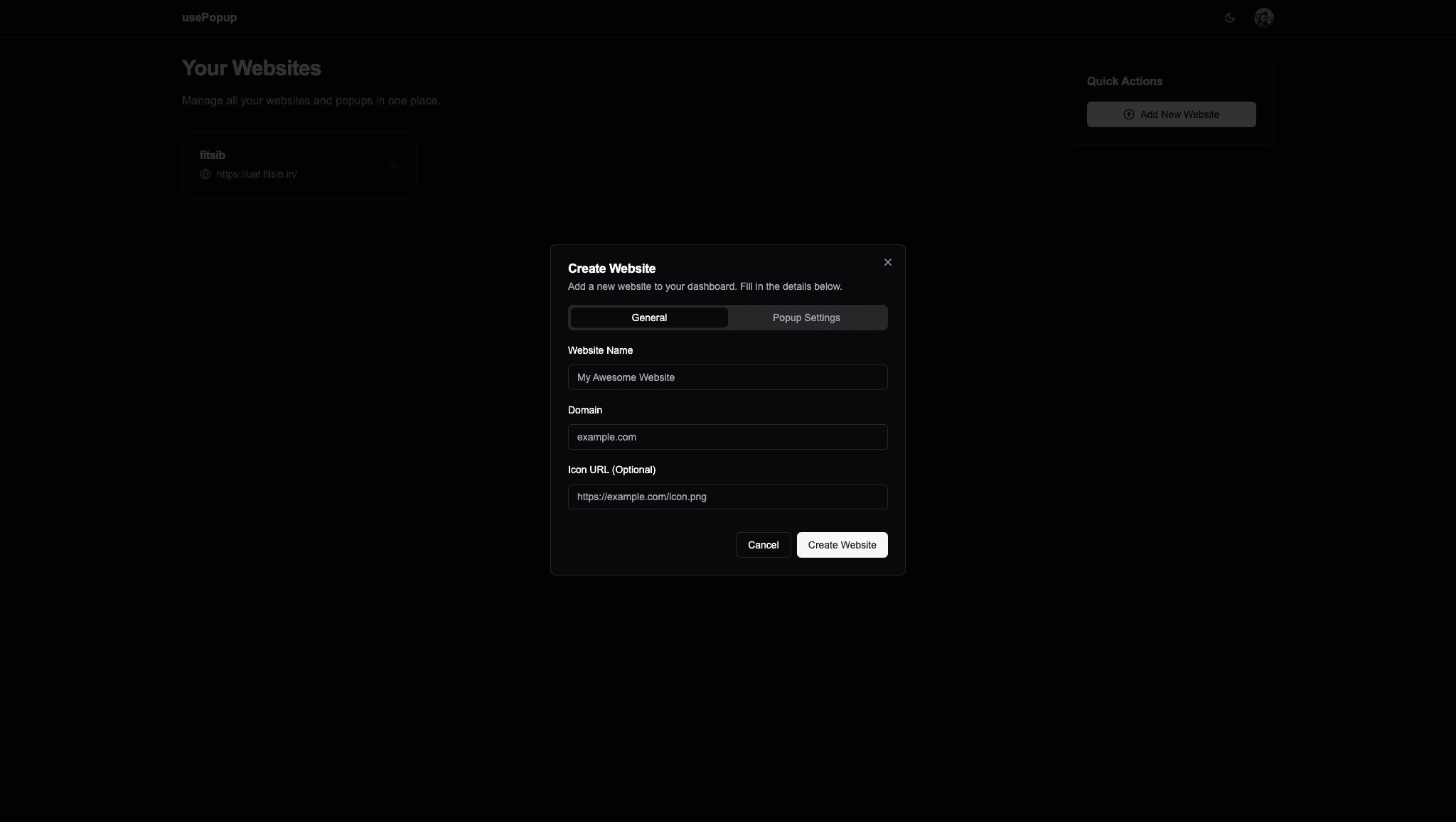 UsePopup Screenshot 6
